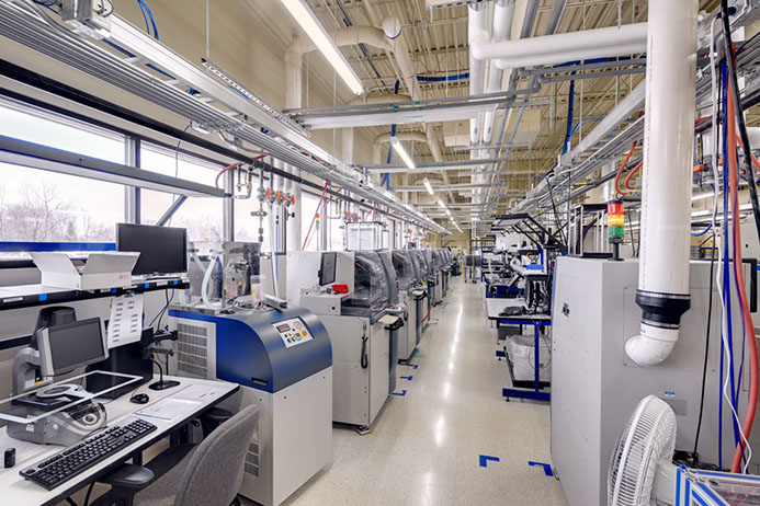 Anaren Cleanroom Interior