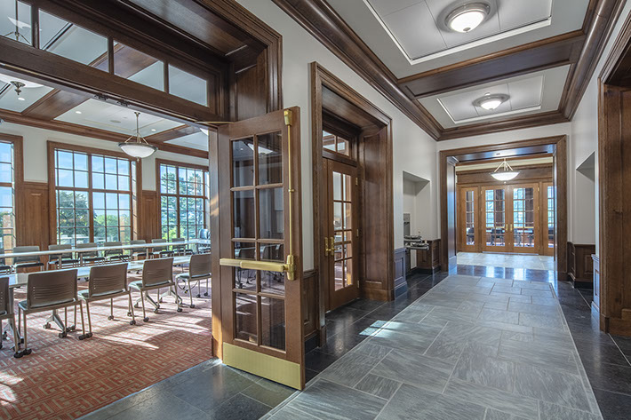 Colgate University Benton Hall Hallway