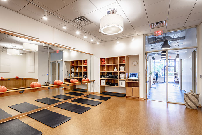 Barre3 Fitness Room