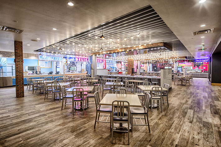 Turning Stone Resort Food Hall - Dining Area