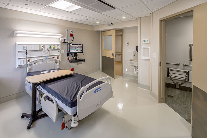 Crouse Health Patient Room