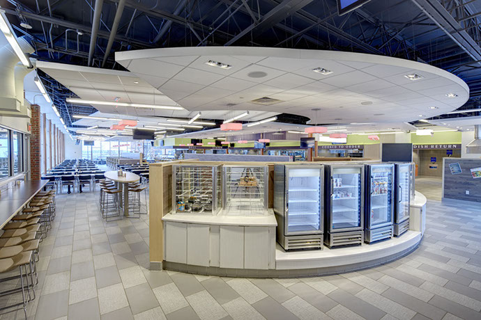 Syracuse University Graham Dining Hall Interior