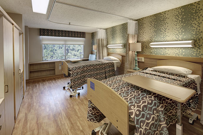 Van Duyn Patient Room