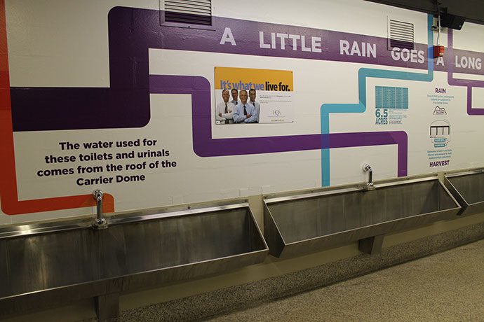 Syracuse University Carrier Dome Rainwater Harvesting