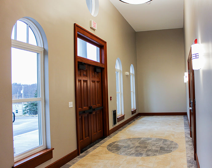 Oneida Indian Nation Justice Center Courtroom