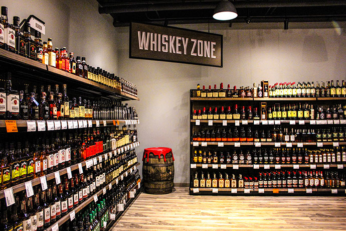 Tin Woodman's Flash Wine and Spirits Whiskey Zone