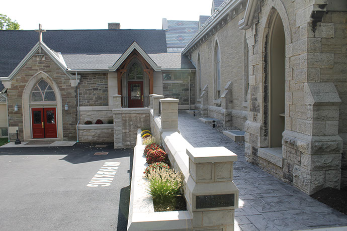 St. James Episcopal Church Phase 2 Exterior Sidewalk