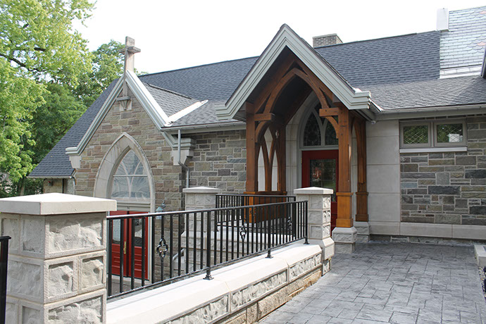 St. James Episcopal Church Phase 2 Exterior Door Arches