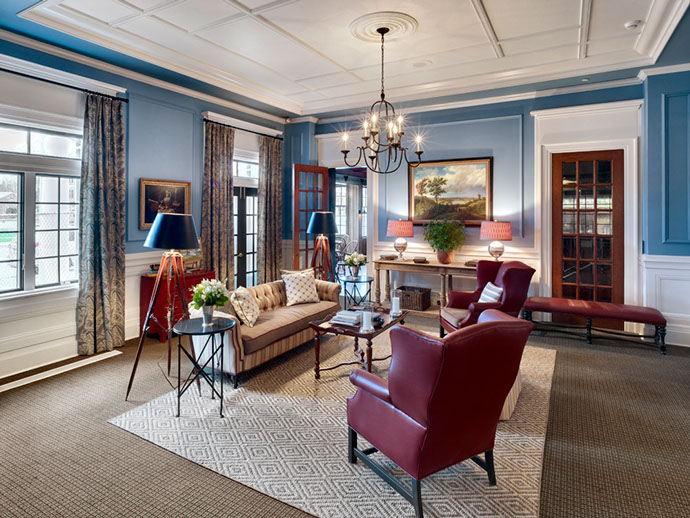 Colgate Inn Guest Room Seating Area