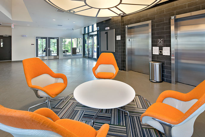 Syracuse University Campus West Housing Foyer