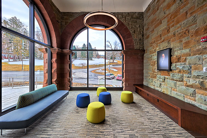 Colgate University Hurwitz Admission Center Foyer