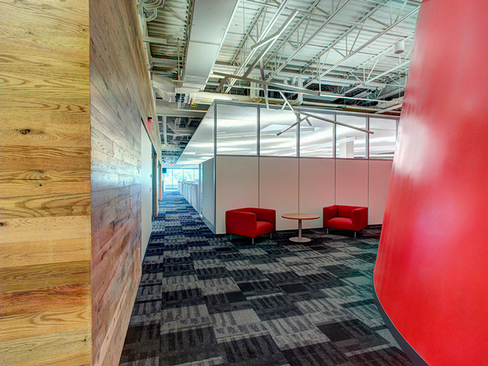 Empower Federal Credit Union Interior Hallway