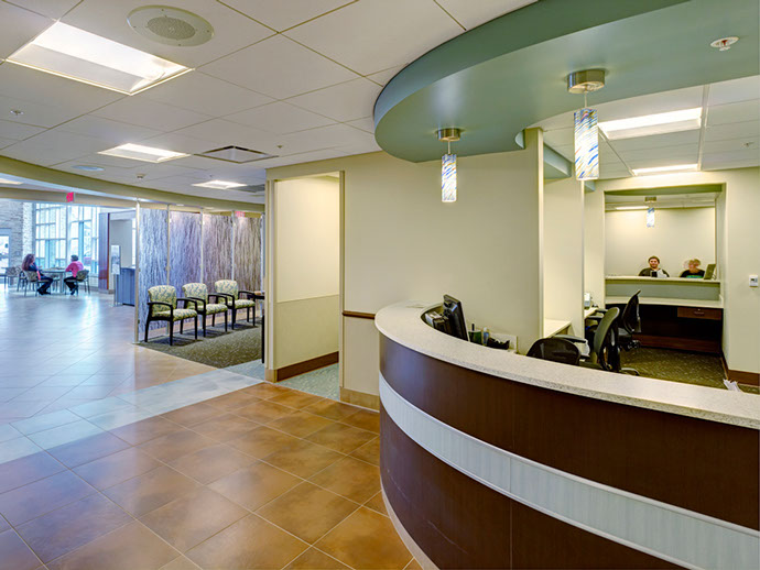 Oswego Health Fulton Medical Center Waiting Area