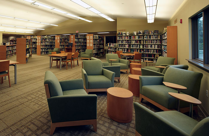 Onondaga Free Library Interior Seating