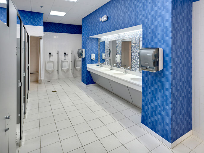 Pall Corporation Restrooms