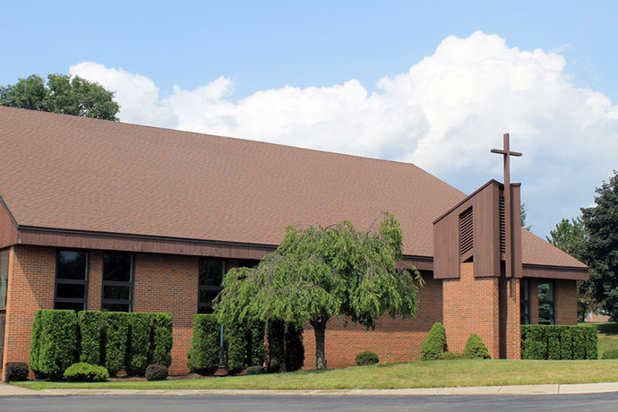 St. Elizabeth Ann Seton Church Exterior Cross