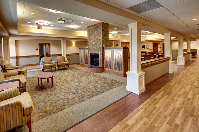 St. Luke Health Services Lounge Area