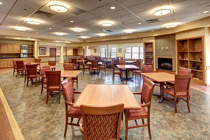 St. Luke Health Services Dining Area