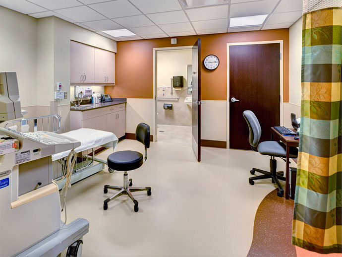 Oswego Health Fulton Medical Center Exam Room