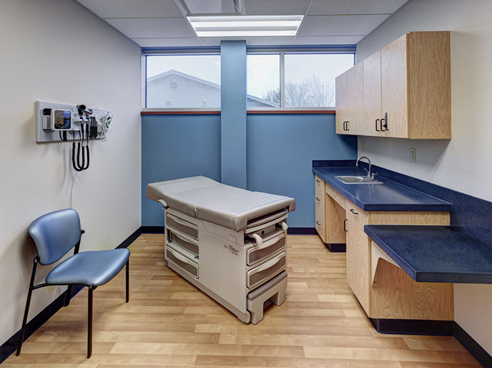 St. Joseph's Health Primary Care West Exam Room