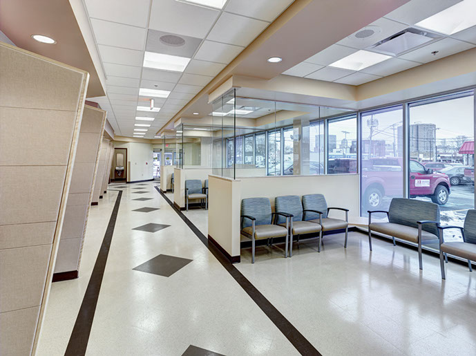 St. Joseph's Health Primary Care West Hallway