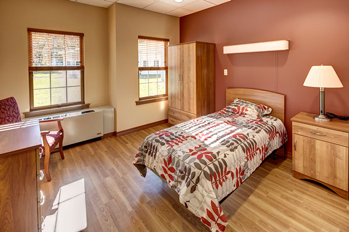 St. Luke Health Services Bedroom