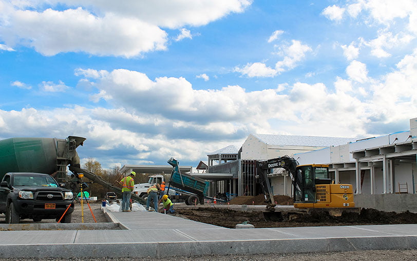 Point Place Casino Construction