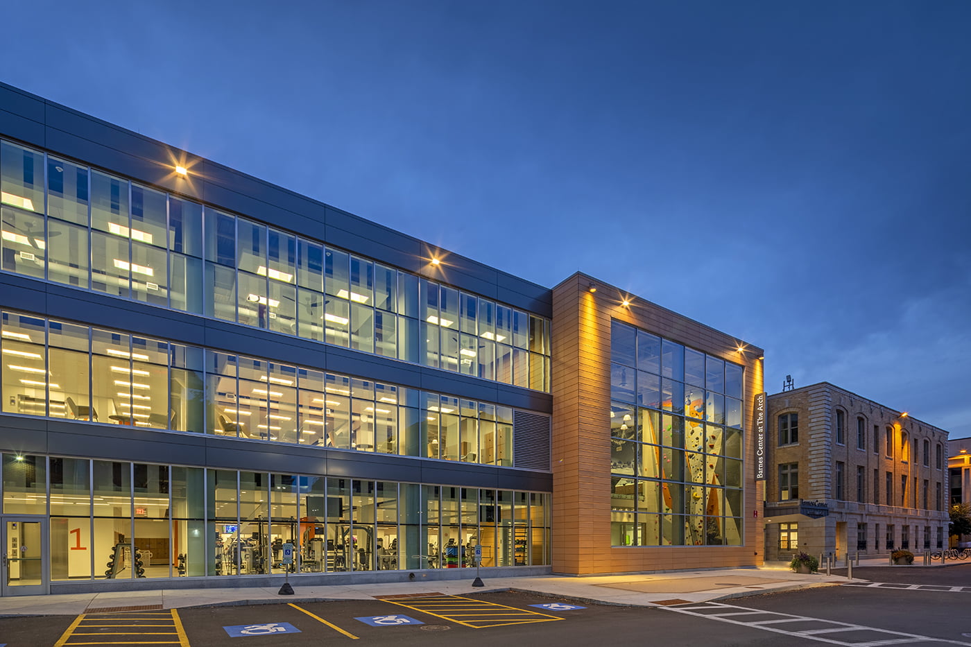 The Barnes Center at the Arch Workout Exterior