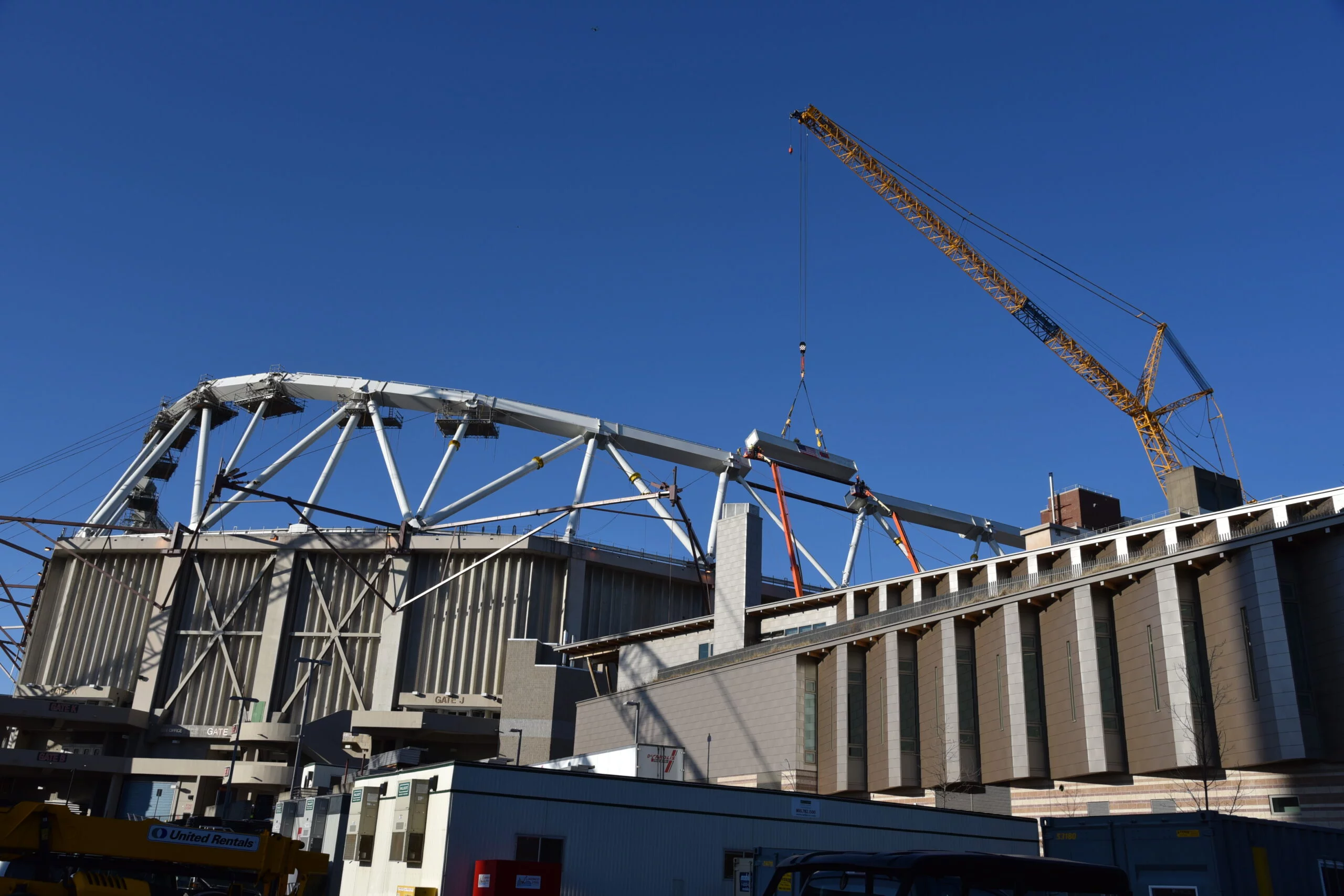 Topping Out at The Carrier Dome