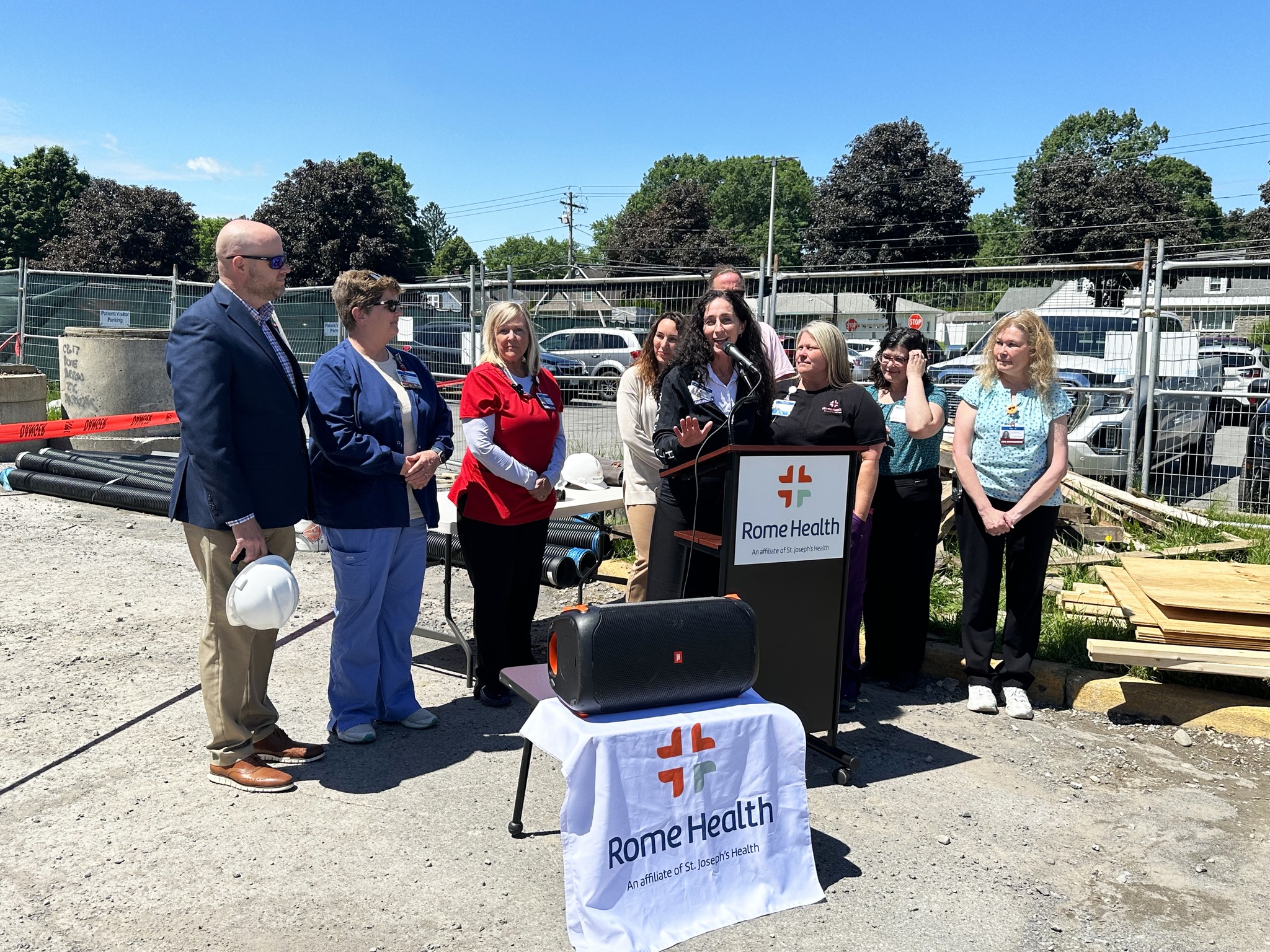 Rome Health Topping-Out Ceremony