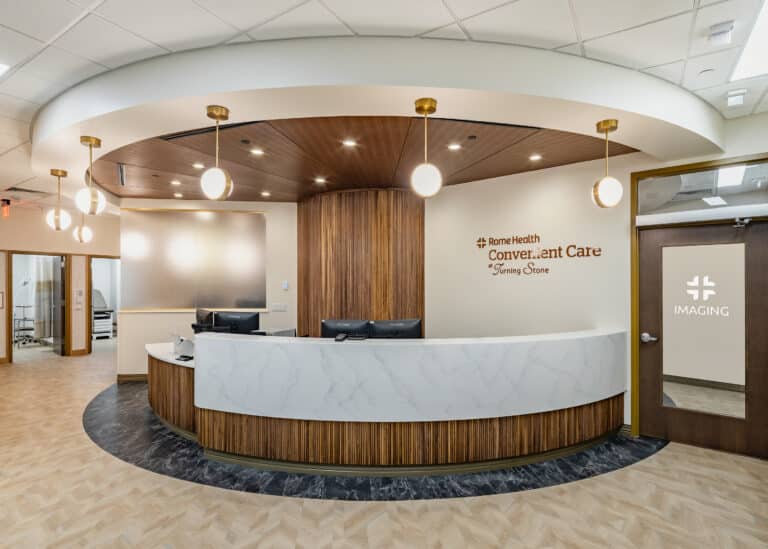 Rome Health Convenient Care Front Desk